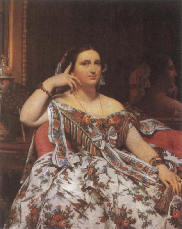 Jean-Auguste Dominique Ingres Mme Moitessier France oil painting art